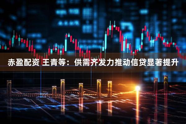 赤盈配资 王青等：供需齐发力推动信贷显著提升