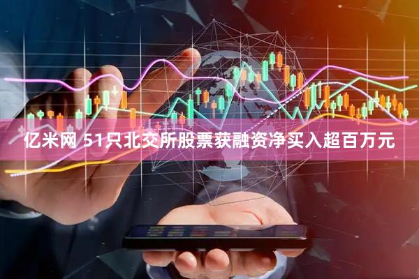 亿米网 51只北交所股票获融资净买入超百万元
